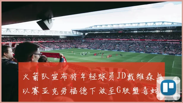 火箭队宣布将年轻球员JD戴维森与以赛亚克劳福德下放至G联盟毒蛇队进行锻炼